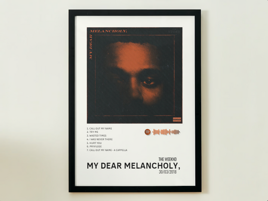 MY DEAR MELANCHOLY,